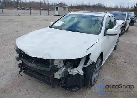 2019 Acura Tlx Tech Pkg из США, поврежденный, VIN 19UUB3F47KA004276